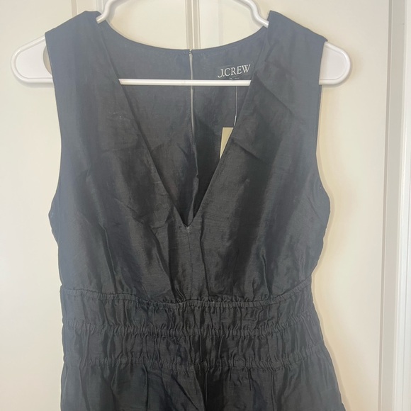 NWT J.Crew Elegant Black Maxi Dress - Picture 3 of 9